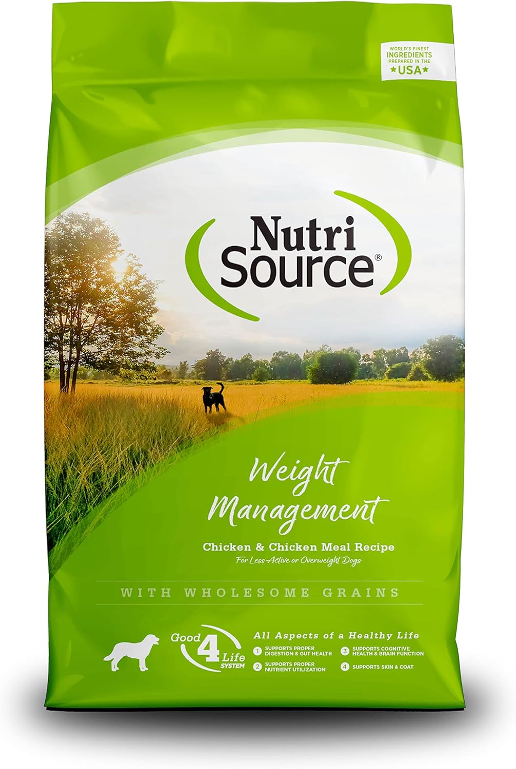 NutriSource Dog Chicken Rice Weight Mgmt 12LB