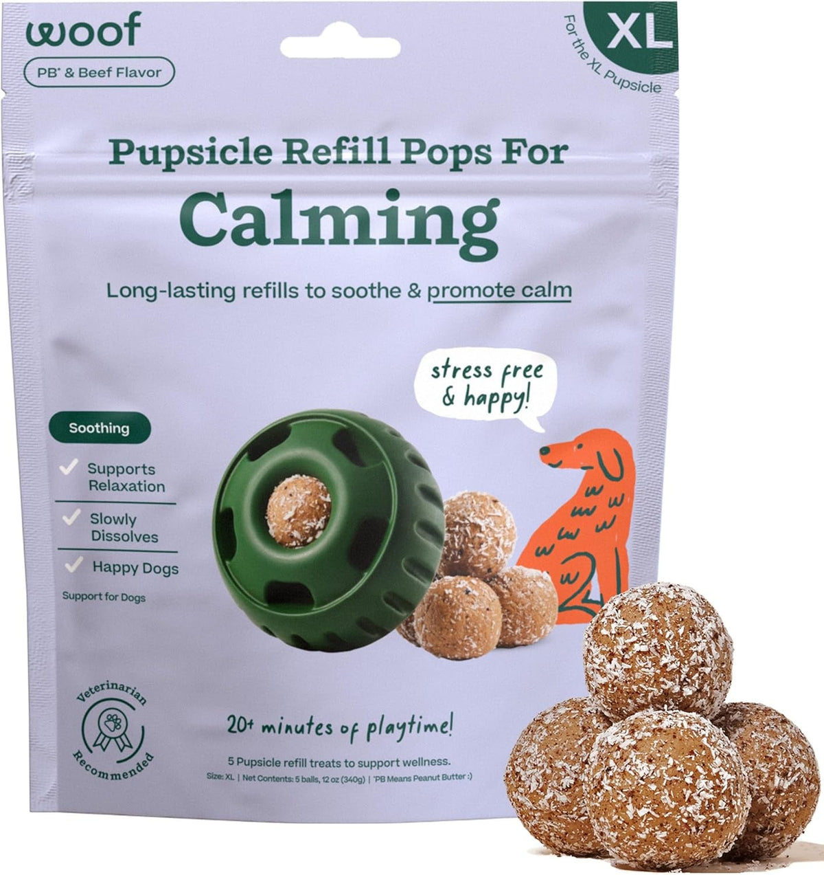 Calming Vitamin Pupsicle Pops Pupsicle Toy XLarge