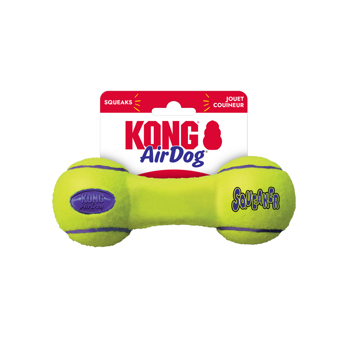 Air Kong Dumbbell Squeaker Dog Toy