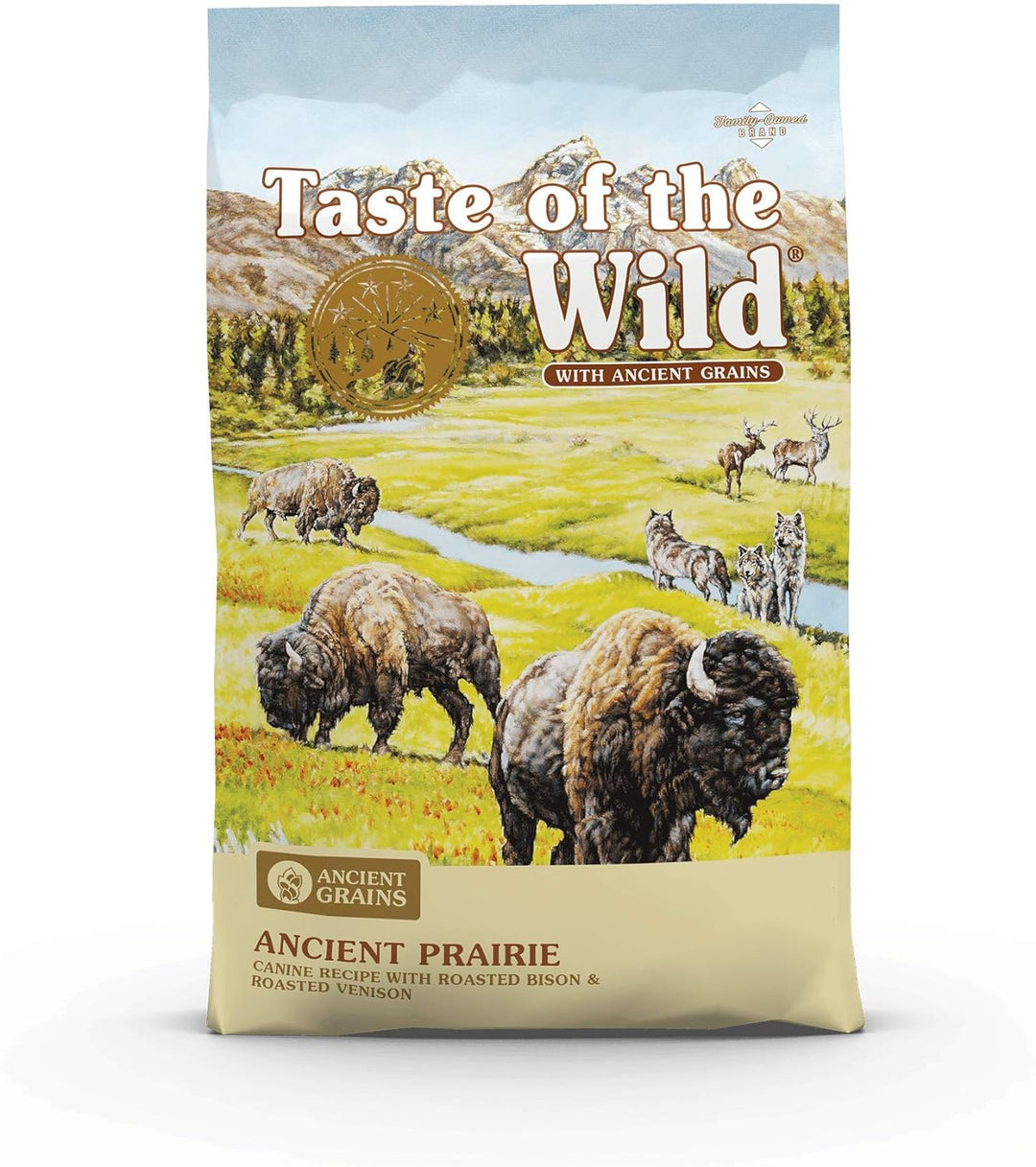 Taste of the Wild Ancient Prairie with Bison & Venison Dry Dog Food 28 lbs