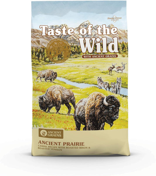 Taste of the Wild Ancient Prairie with Bison & Venison Dry Dog Food 28 lbs