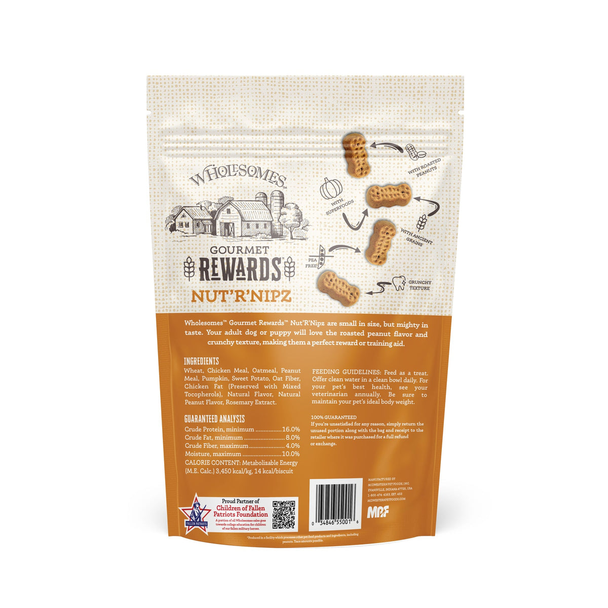 Midwestern Wholesomes Rewards Nut R Nipz Biscuits 2 lb