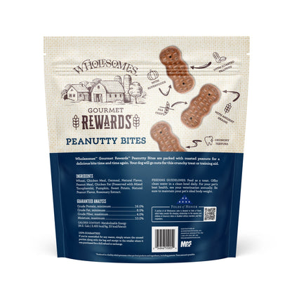 Midwestern Pet Wholesomes Rewards Peanutty Bites Biscuits 3 lb