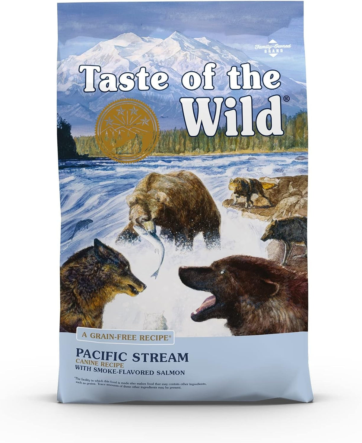 Taste of the Wild Pacific Stream with Salmon Grain Free Dry Dog Food 14 lbs