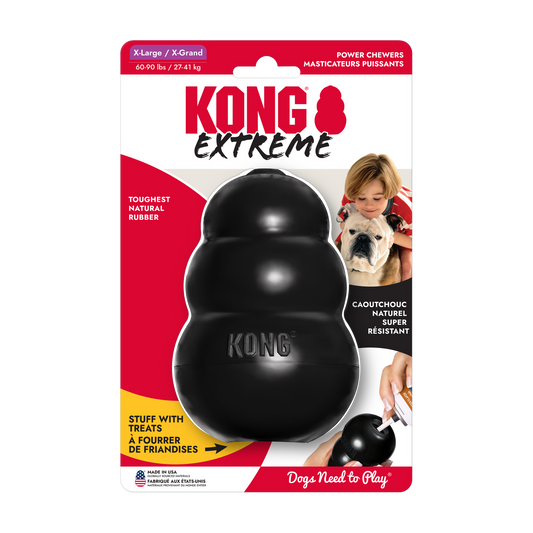 Black Xtreme Kong Power Chewers Toy XL - 5