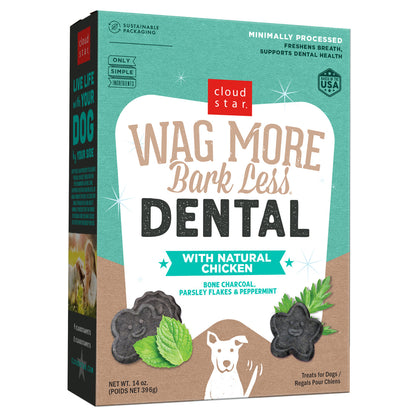 Wag More Bark Less Dental Biscuits 14 oz