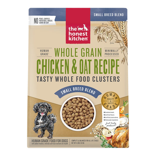 Honest Kitchen Whole Grain Cluster Chicken Small Breed 4 lb