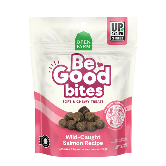 Open Farm Dog Treat Be Good Bites Wild Caught Salmon 6 oz