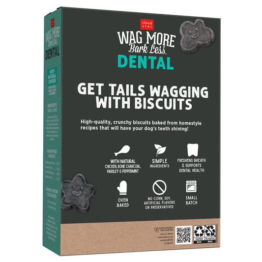 Wag More Bark Less Dental Biscuits 14 oz