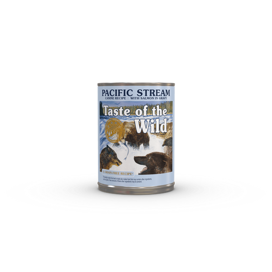 Taste of the Wild Pacific Stream with Salmon in Gravy Grain Free Wet Dog Food 13.2 oz