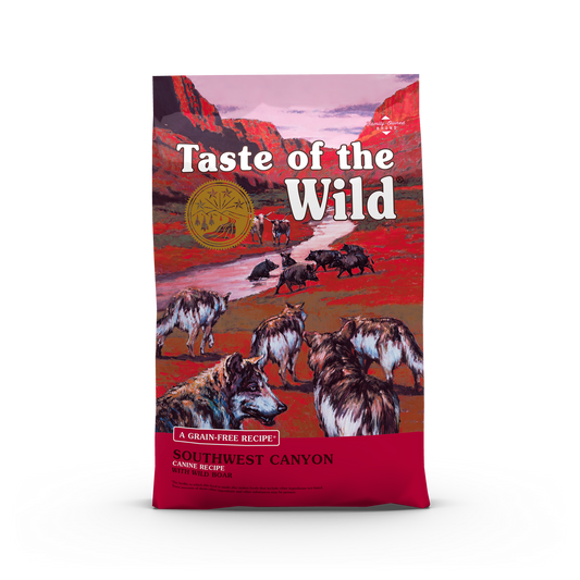Taste of the Wild Southwest Canyon with Wild Boar Grain Free Dry Dog Food 28 lbs