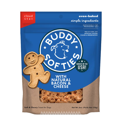 Buddy Biscuits soft and chewy Bacon Cheese 6oz